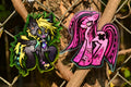 Derpy + Pinkamena Glitter acrylic Keychain Bundle (pre-order)
